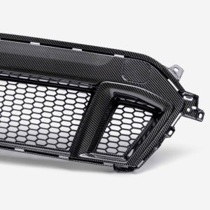 Ford Mustang Front Grille - Anderson Composites - Carbon Fiber - 2024+